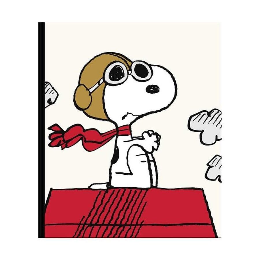 Libreta A5 Tapa Dura Snoopy Piloto