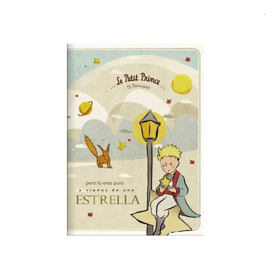 Libreta Principito Tapa Blanda Estrella