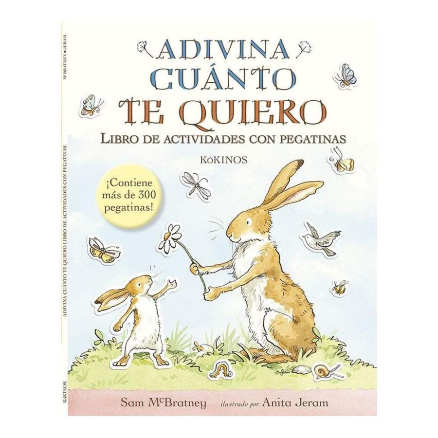 Libro Actividades Con Pegatinas Adivina Cuanto Te Quiero