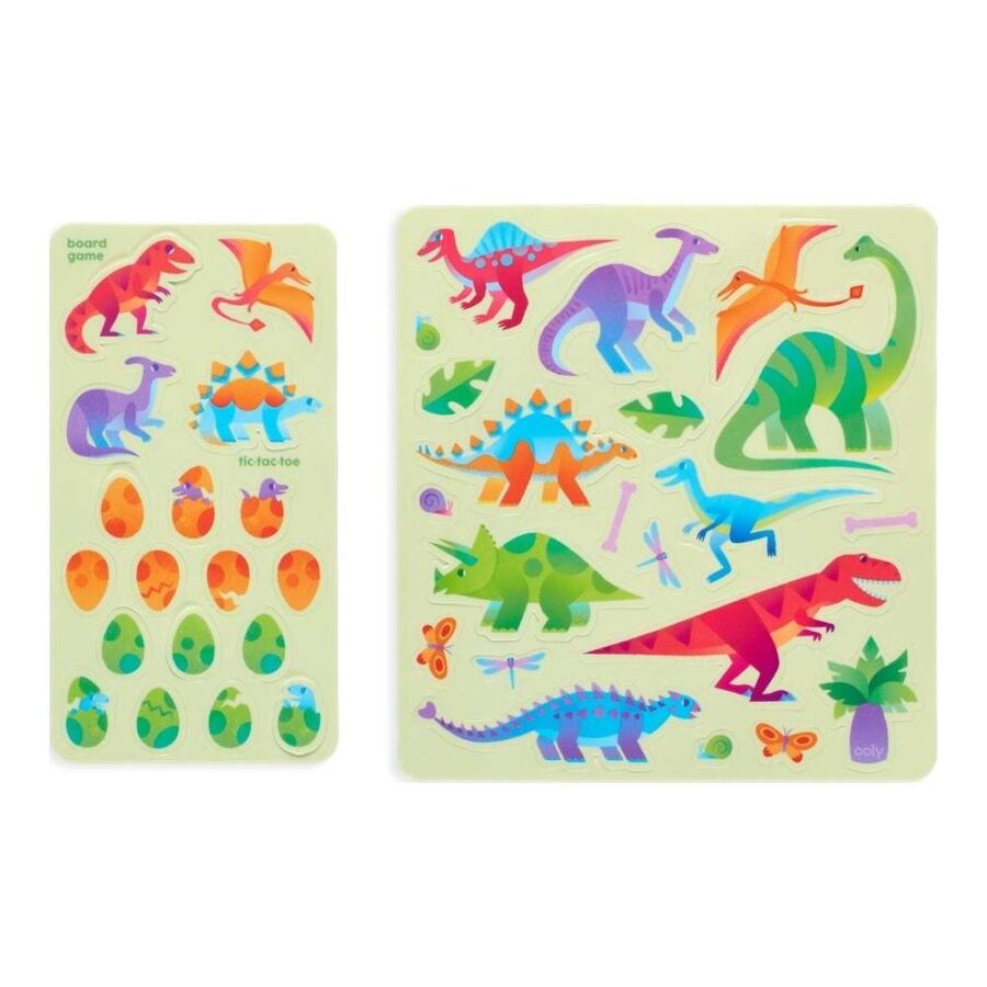 Libro Actividades Pegatinas Reutilizables Dinos