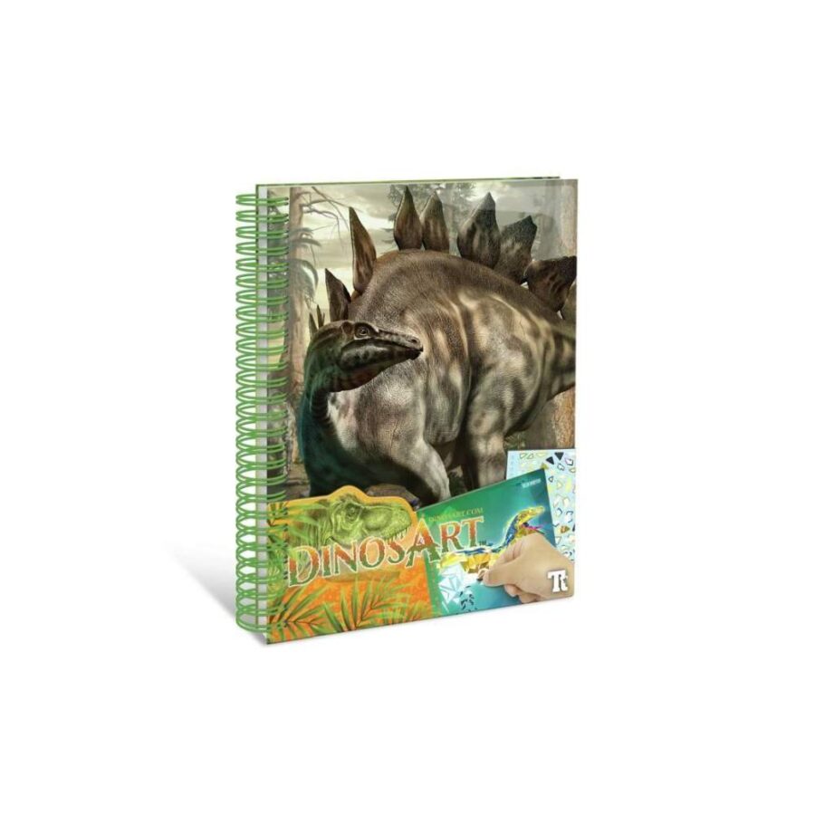 Libro Creativo De Pegatinas Por Números
