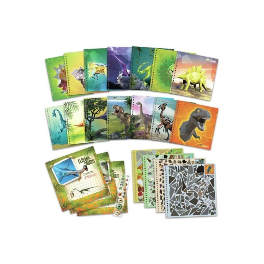 Libro Creativo De Pegatinas Por Números