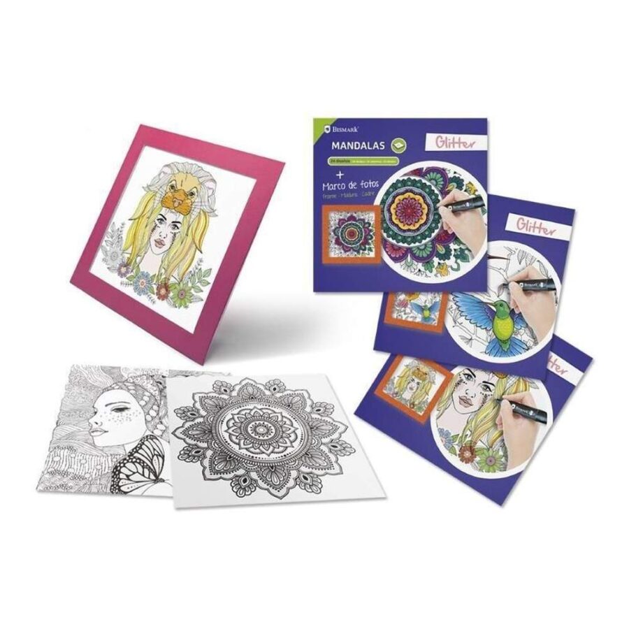 Libro Mandalas Glitter