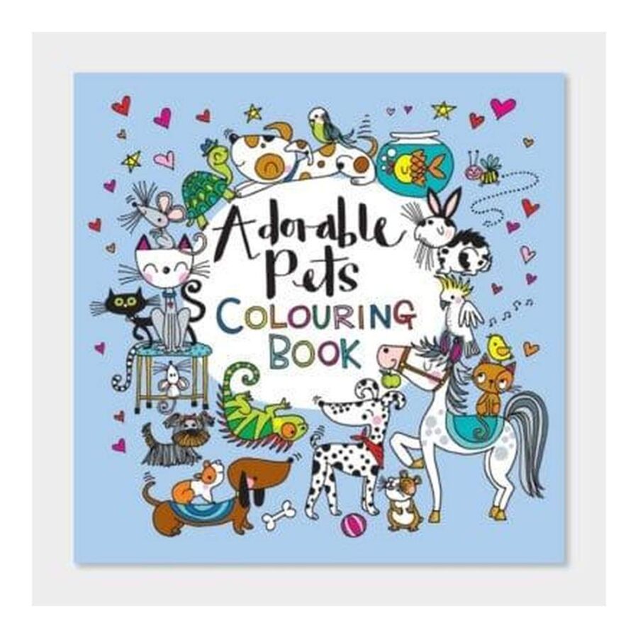 Libro Para Colorear Mascotas