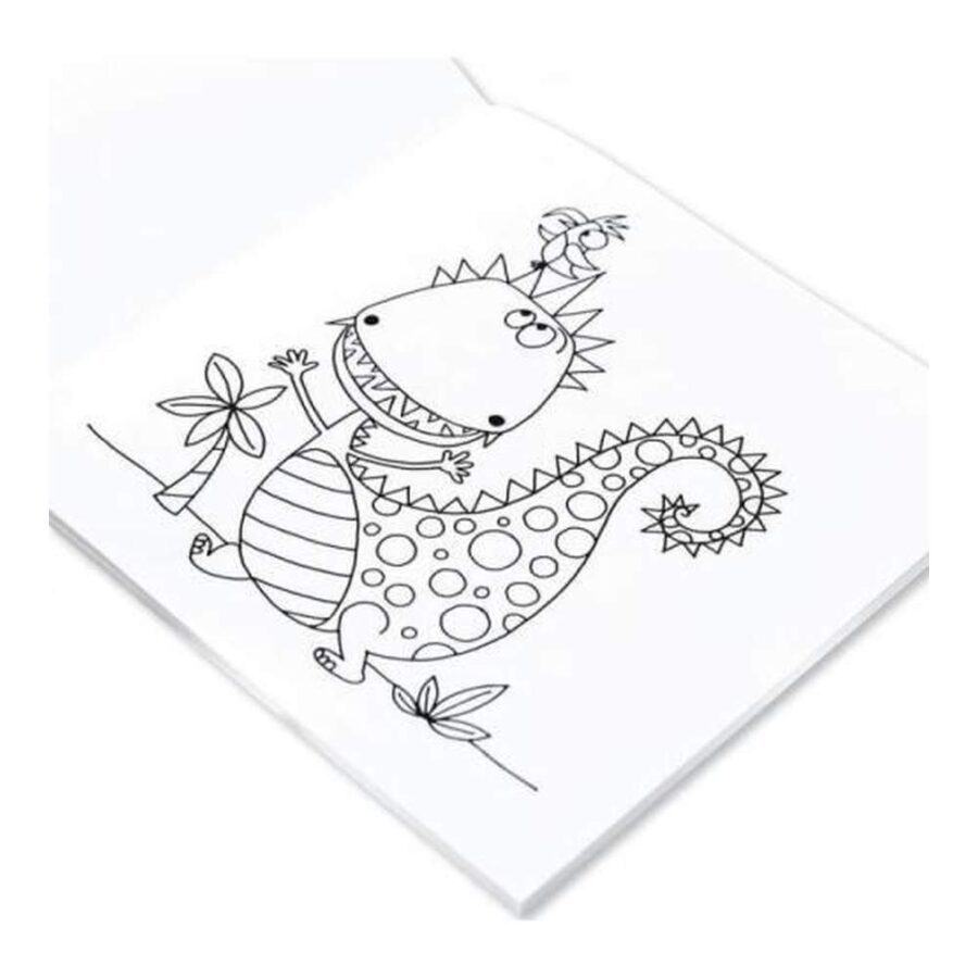 Libro Para Colorear Dinosaurios
