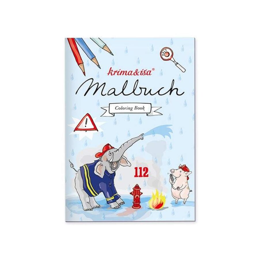Libro Para Colorear Fire Brigade