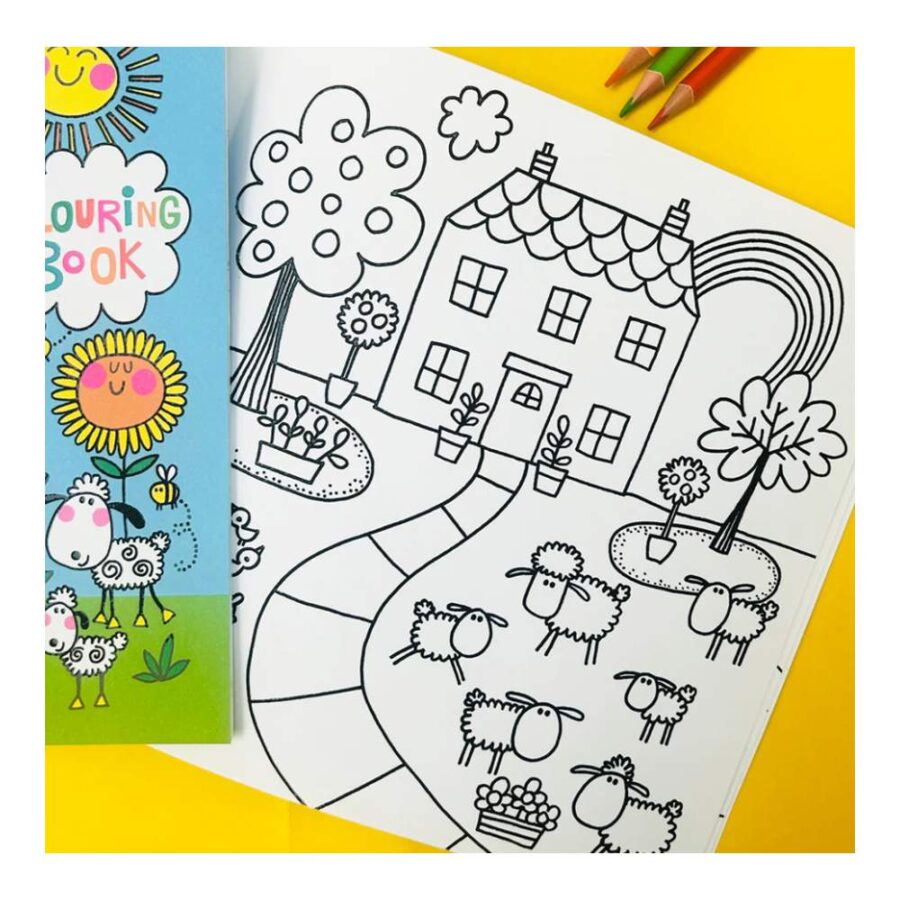 Libro Para Colorear On The Farm