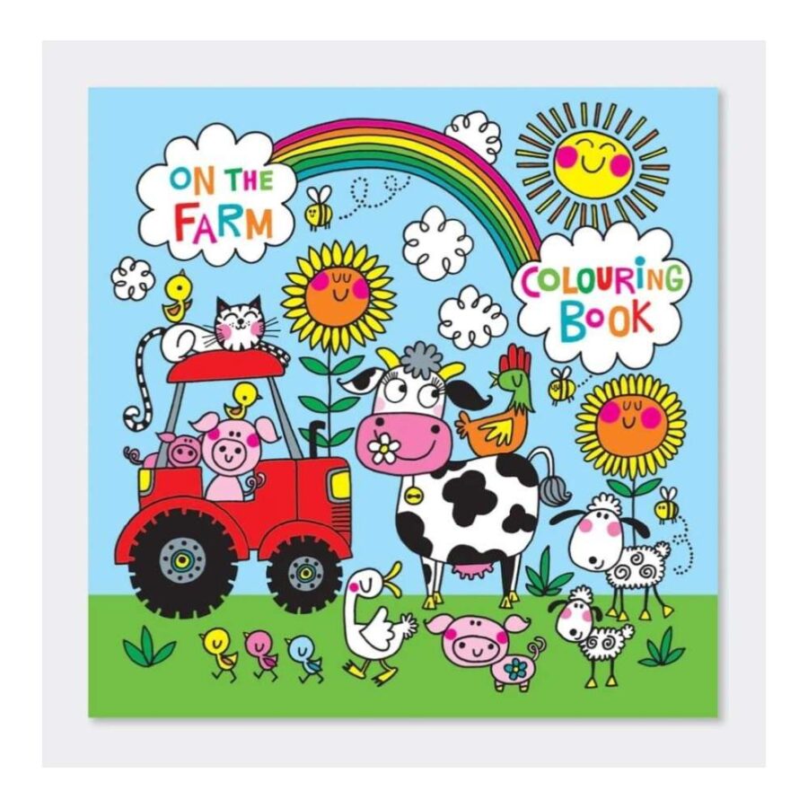 Libro Para Colorear On The Farm