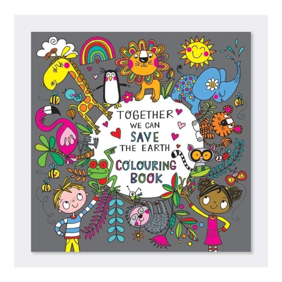 Libro Para Colorear Save The Earth