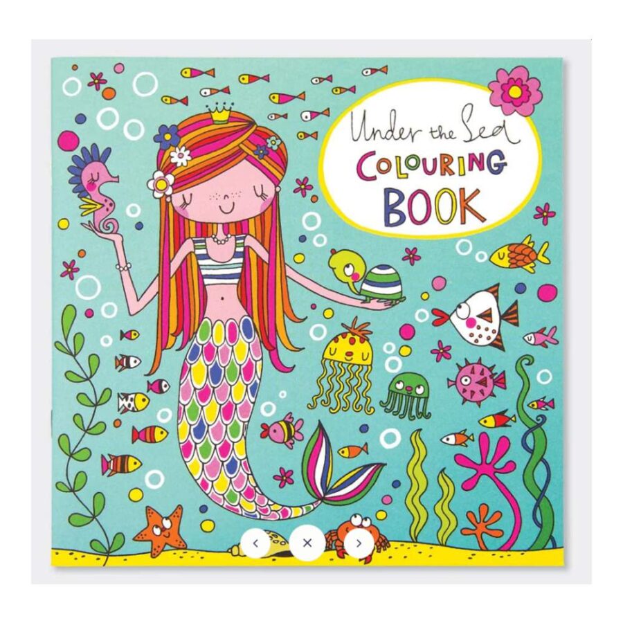 Libro Para Colorear Sirenita