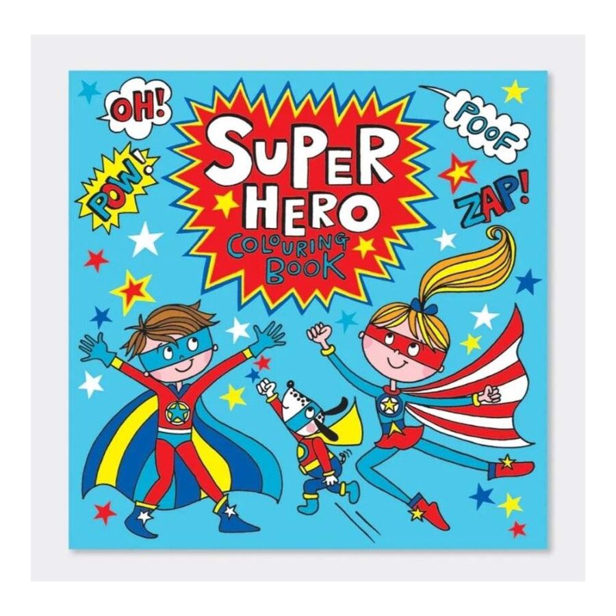 Libro Para Colorear Super Hero