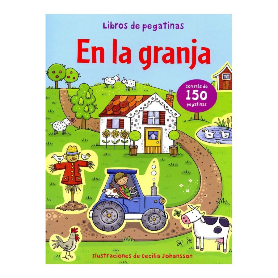 Libro Pegatinas En La Granja