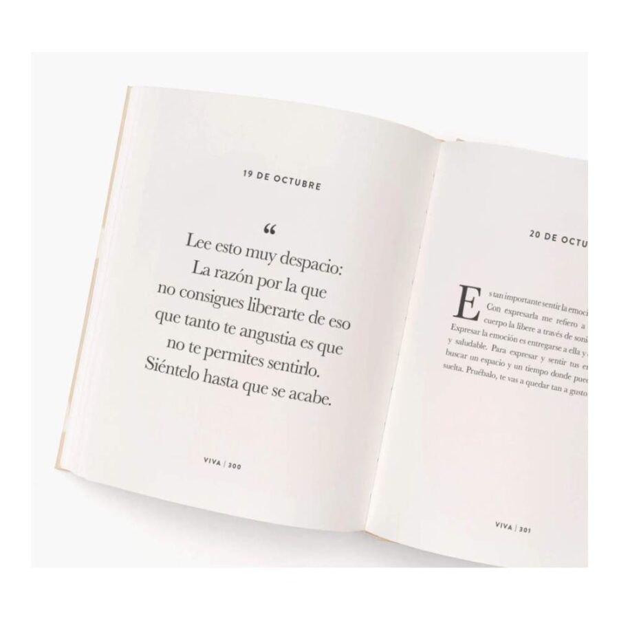 Libro Viva. Un Mensaje Para Cada Día