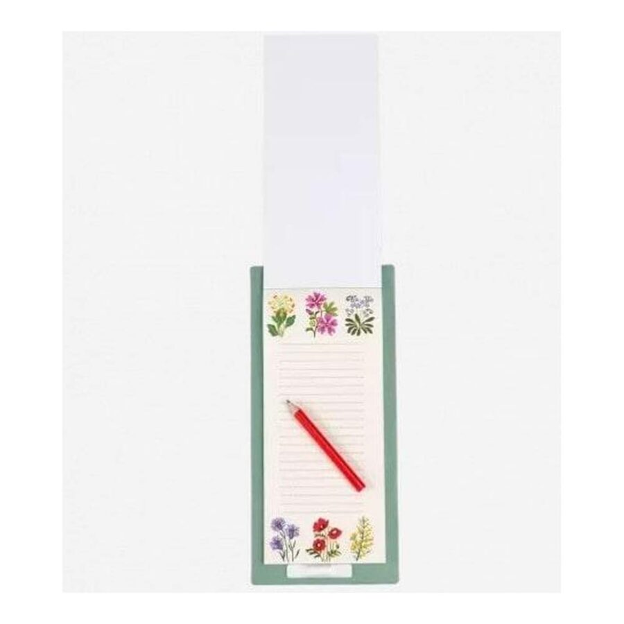 Lista De Compras Magnética Wild Flowers