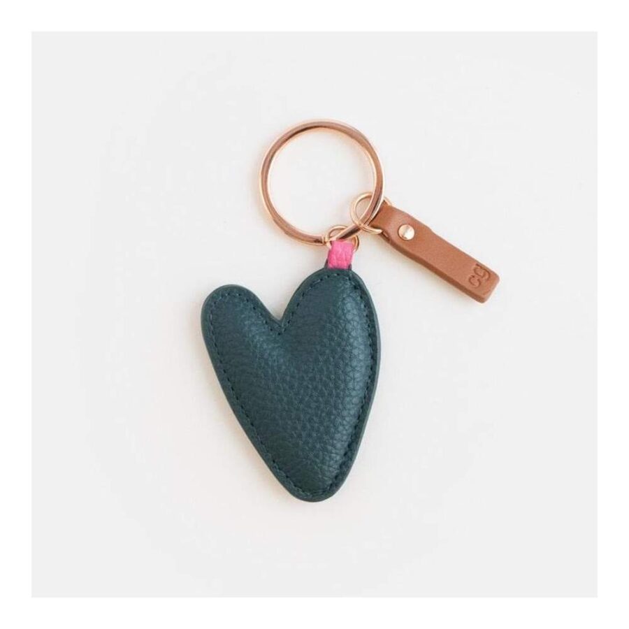 Llavero Corazón Verde