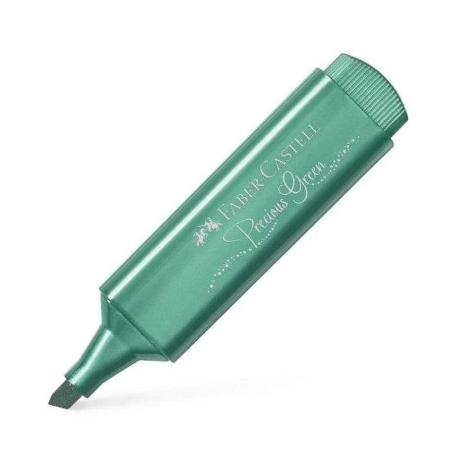 Marcador Faber Castel Metalico Verde