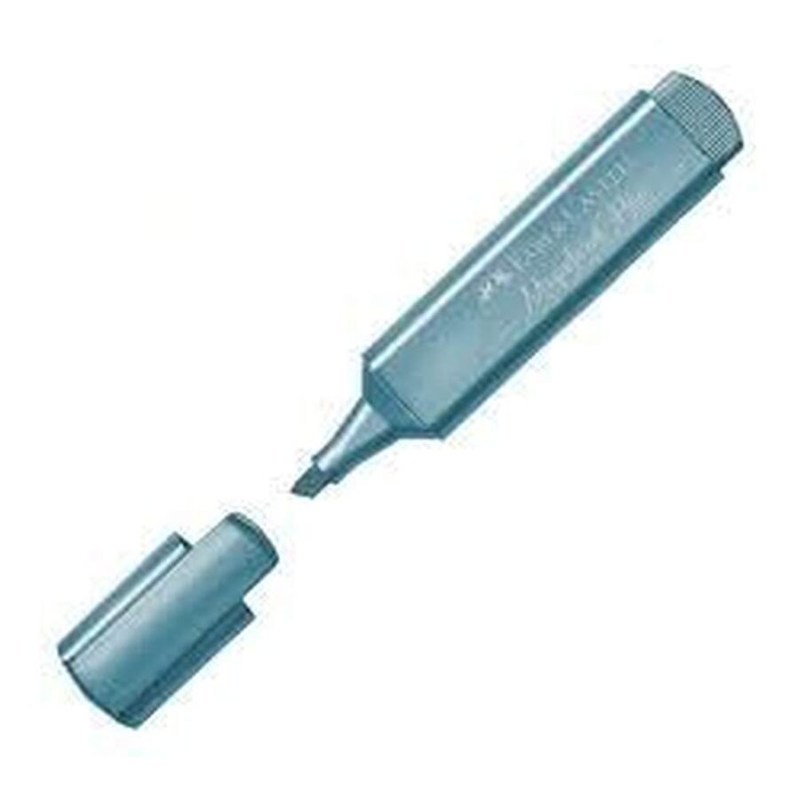 Marcador Faber Castell Azul Shiny