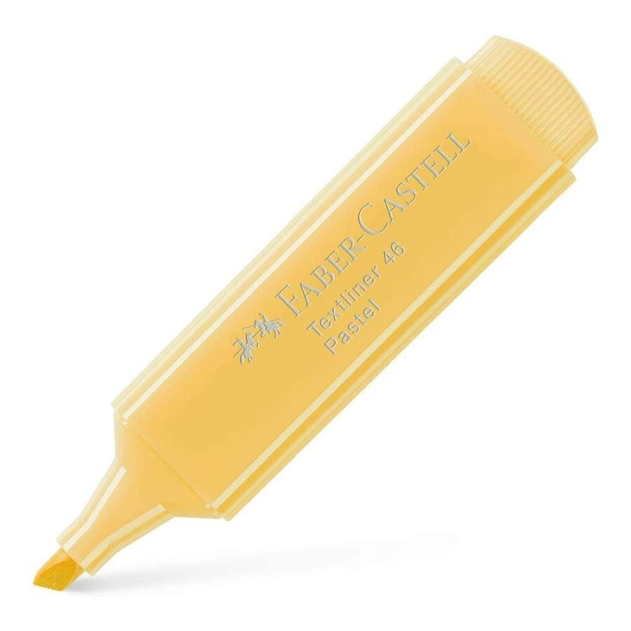 Marcador Faber Castell Pastel Amarillo