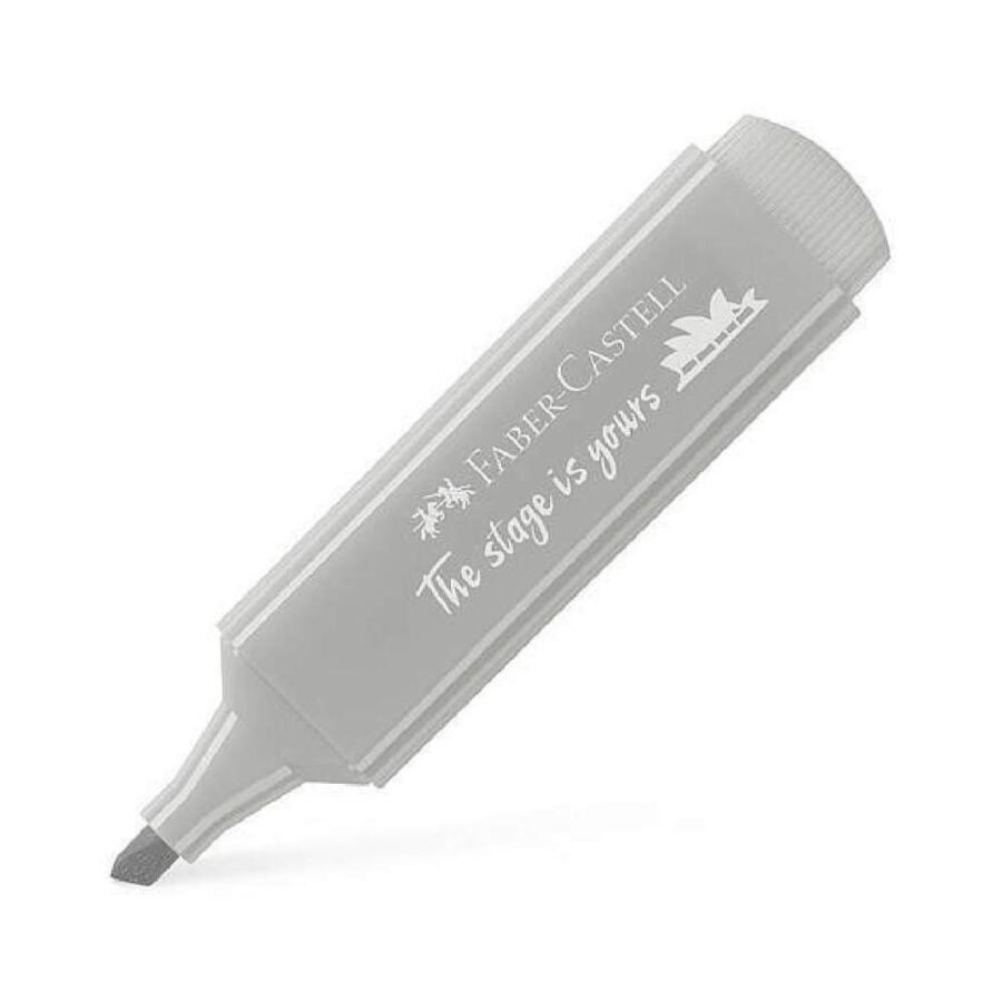 Marcador Faber Castell Pastel Gris