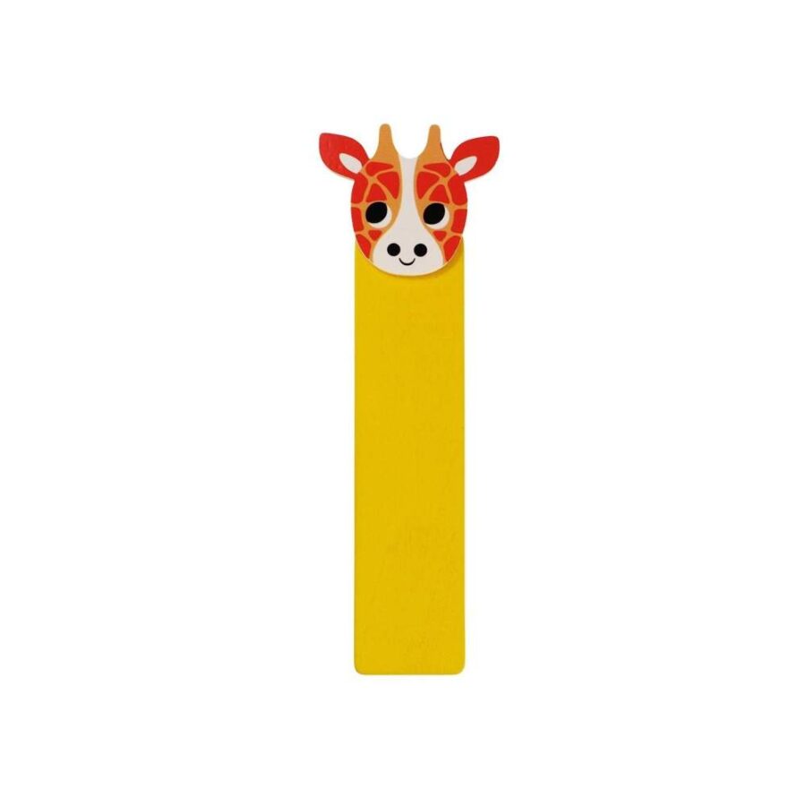 Marcapáginas De Madera Animales