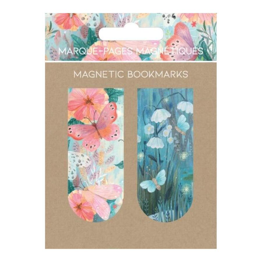 Marcapáginas Flores Y Mariposas
