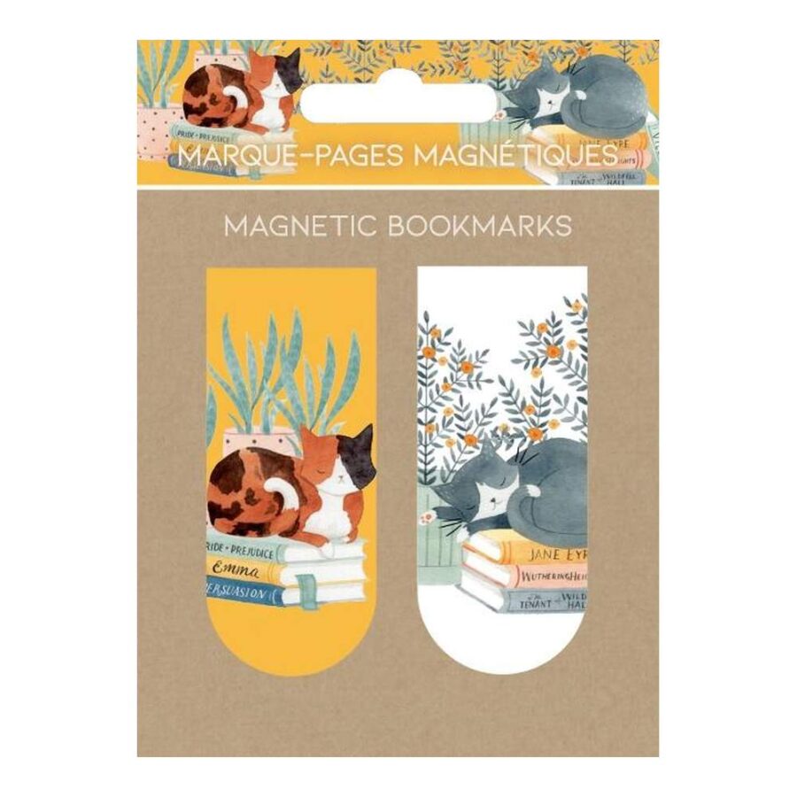 Marcapáginas Gatos Y Libros