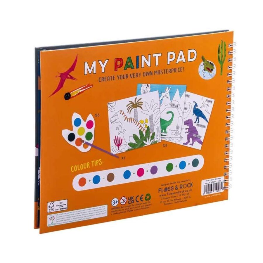 Mi Bloc De Pinturas Dino