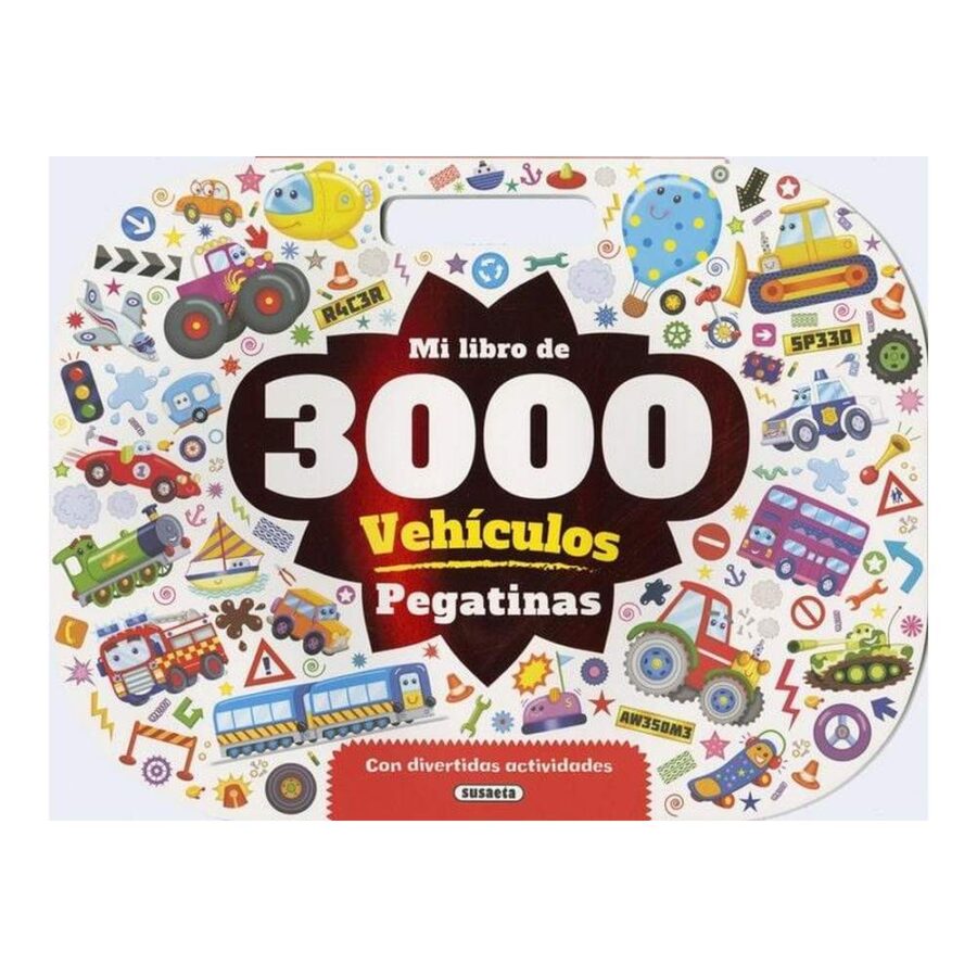 Mi Libro De 3000 Pegatinas Vehículos
