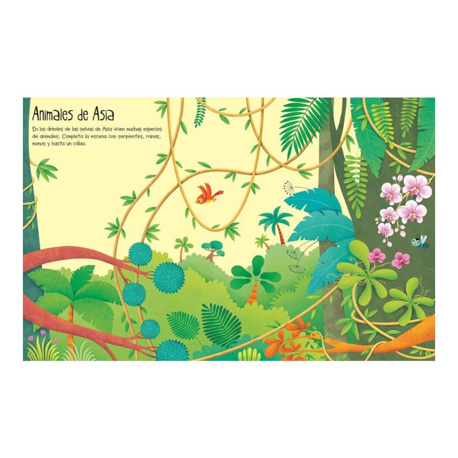 Mi Primer Libro De Pegatinas. La Selva