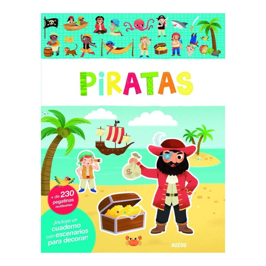 Mi Primer Libro De Pegatinas Piratas