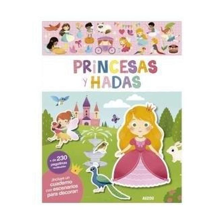 Mi Primer Libro De Pegatinas, Princesas Y Hadas