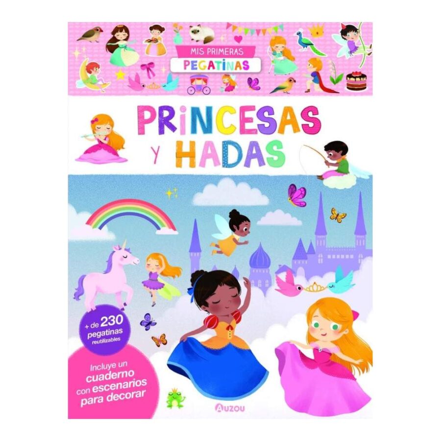 Mi Primer Libro Pegatinas Princesas Y Hadas