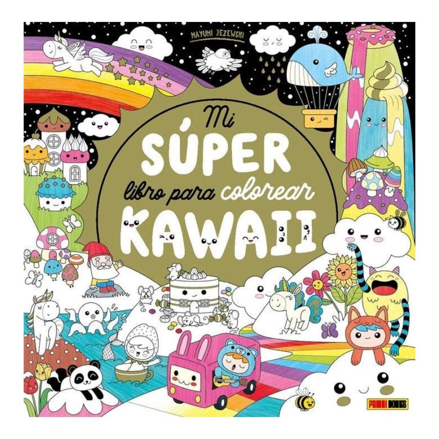Mi Super Libro Para Colorear Kawaii
