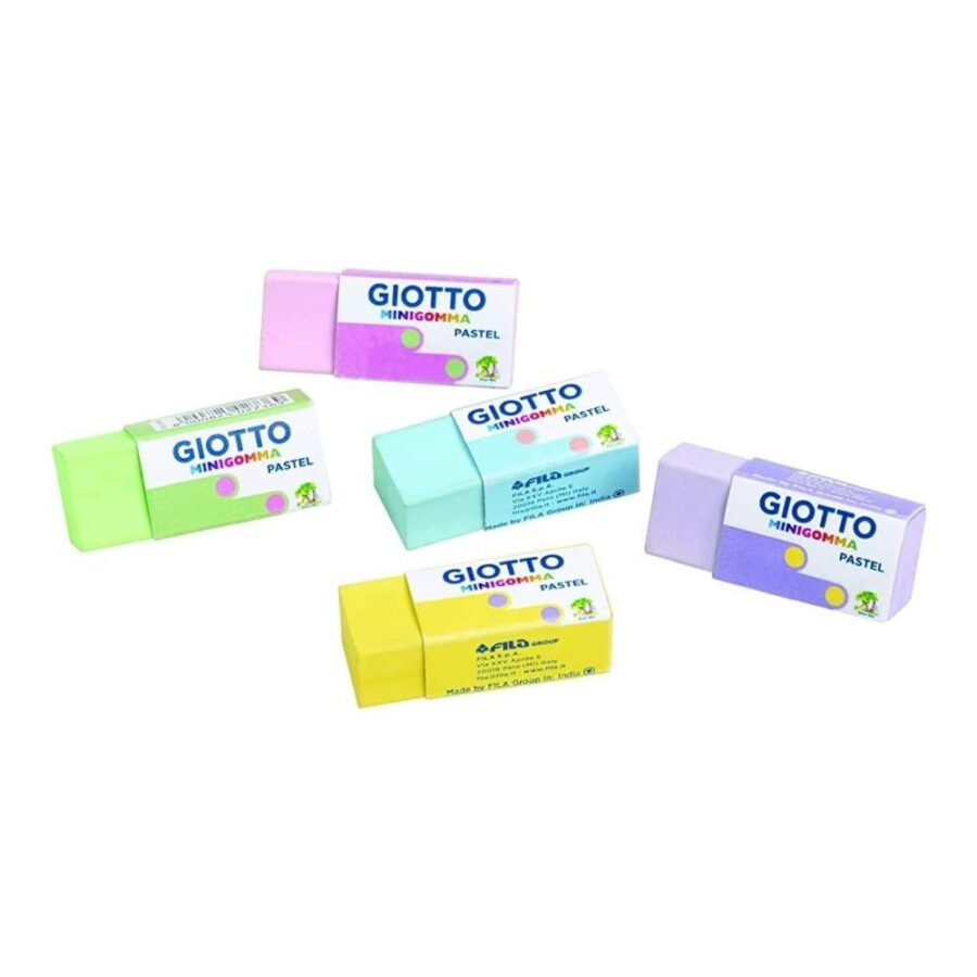 Mini Goma Giotto Pastel