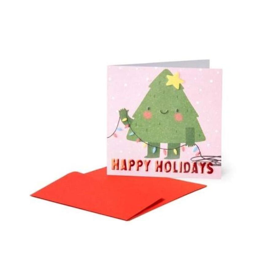 Mini Tarjeta Happy Holidays