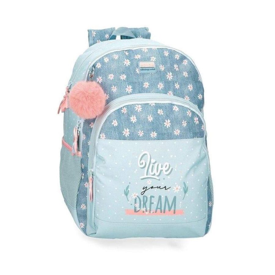 Mochila Doble Adaptable Movom Live Your Dreams