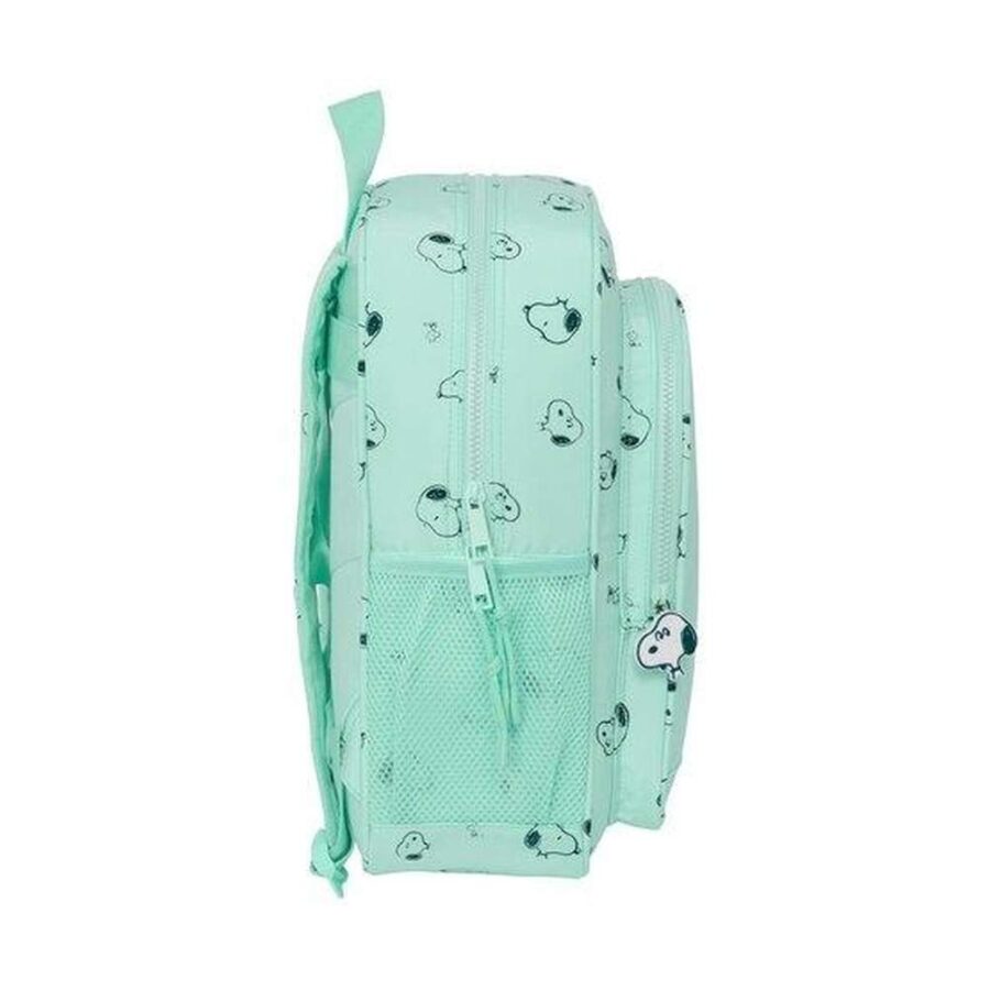 Mochila Escolar Carro Snoopy Groovy