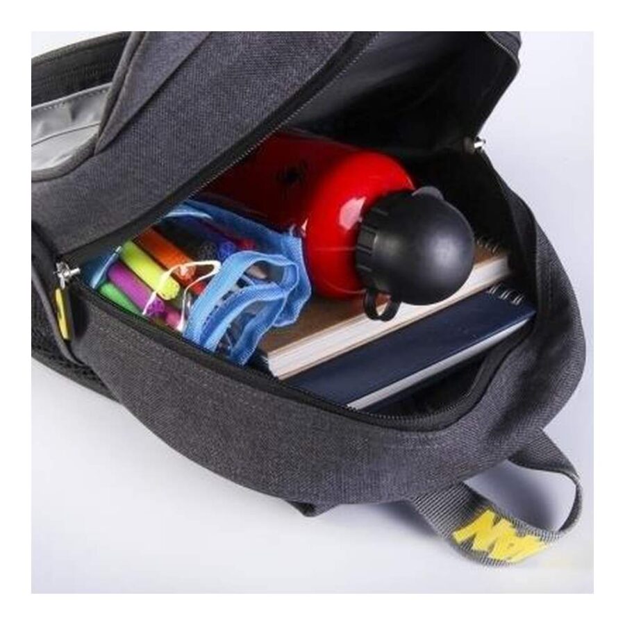 Mochila Infantil Batman Con Bolsillo