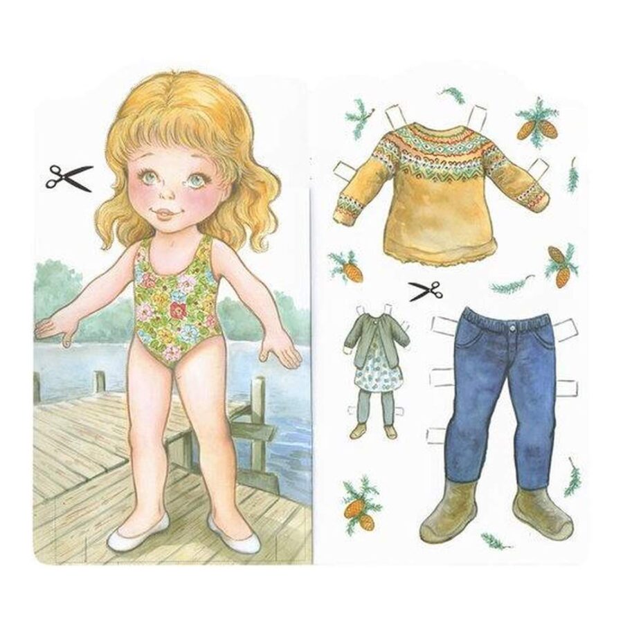 Muñeca Pepona Andrea Recortables