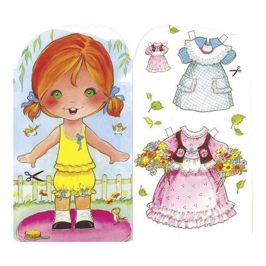 Muñeca Pepona Lucía Recortables