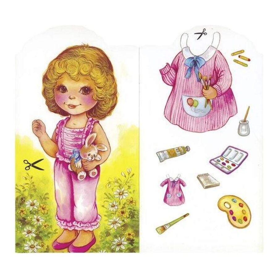 Muñeca Pepona Patricia Recortables