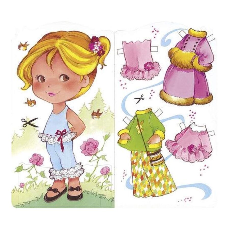 Muñeca Pepona Susi Recortables