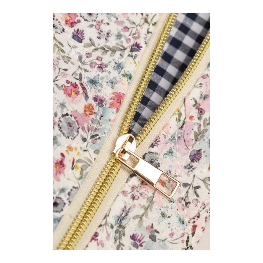 Neceser Acolchado Flores Petite Mafalda