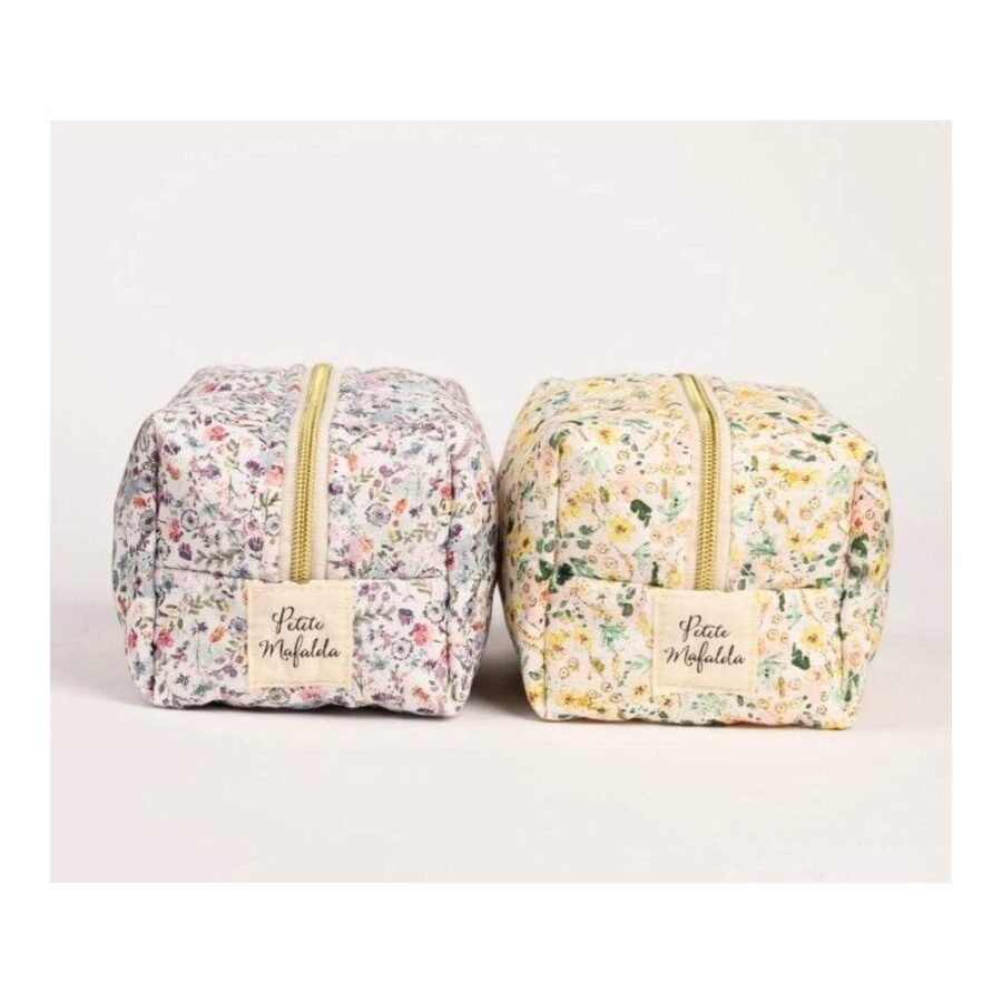 Neceser Acolchado Flores Petite Mafalda