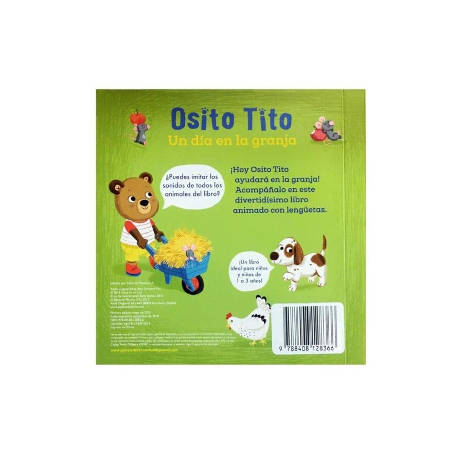 Osito Tito Un Día En La Granja