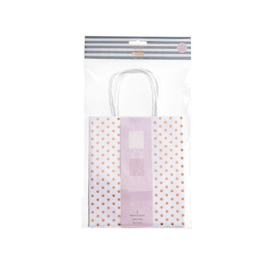 Pack 2 Bolsas De Regalo Rose Grey
