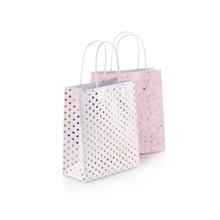 Pack 2 Bolsas De Regalo Rose Grey
