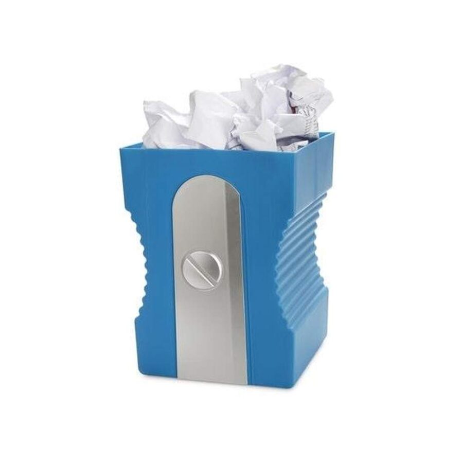 Papelera Sacapuntas Azul