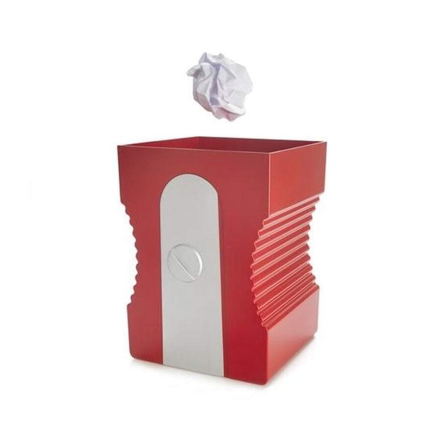 Papelera Sacapuntas Rojo
