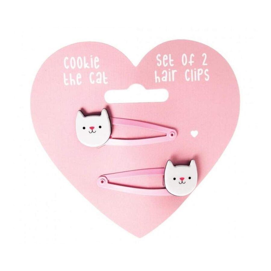 Pinzas De Pelo Cookie The Cat